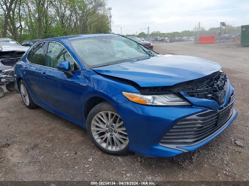 2019 Toyota Camry Hybrid Xle VIN: 4T1B21HK7KU011941 Lot: 39234134