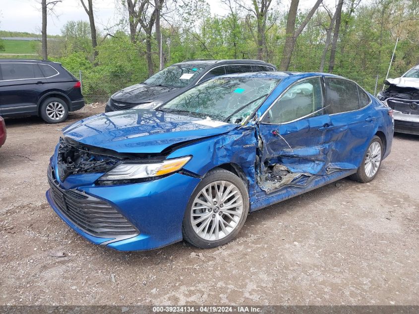 2019 Toyota Camry Hybrid Xle VIN: 4T1B21HK7KU011941 Lot: 39234134