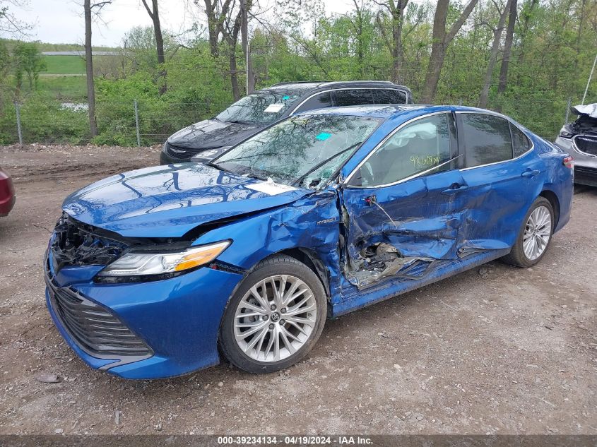 2019 Toyota Camry Hybrid Xle VIN: 4T1B21HK7KU011941 Lot: 39234134