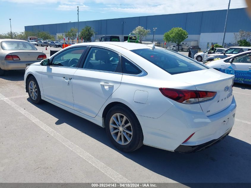 2018 Hyundai Sonata Se VIN: 5NPE24AF9JH603334 Lot: 39234143