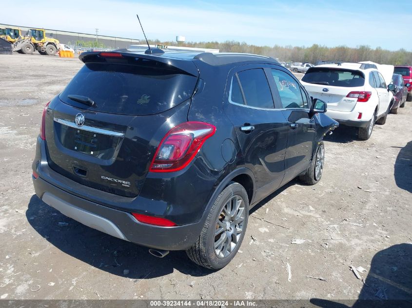 2019 Buick Encore Awd Sport Touring VIN: KL4CJ2SB9KB771949 Lot: 39234144