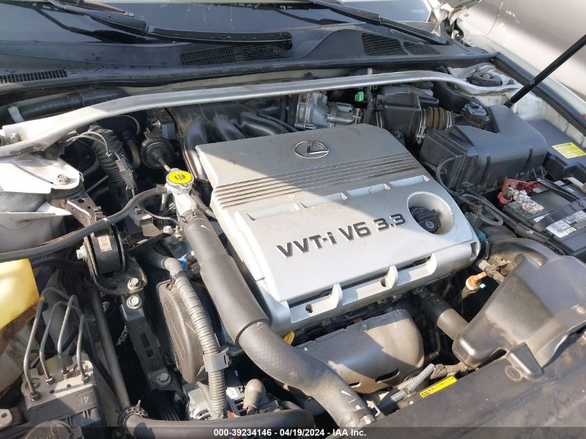 2006 Lexus Es 330 VIN: JTHBA30G165176182 Lot: 39234146