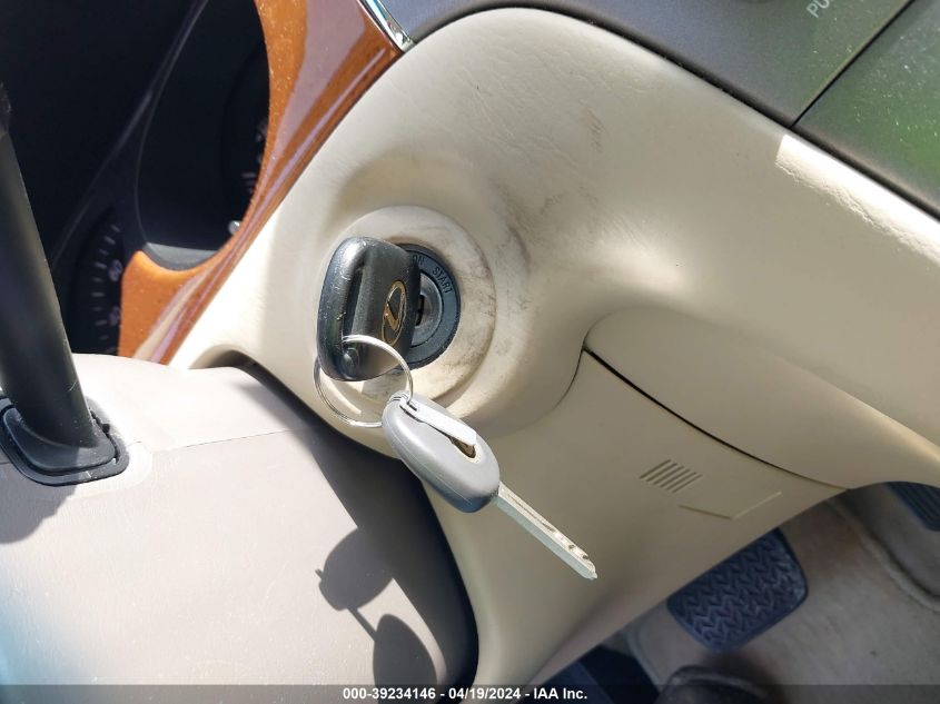 2006 Lexus Es 330 VIN: JTHBA30G165176182 Lot: 39234146