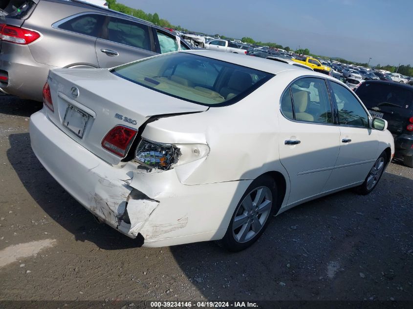 2006 Lexus Es 330 VIN: JTHBA30G165176182 Lot: 39234146