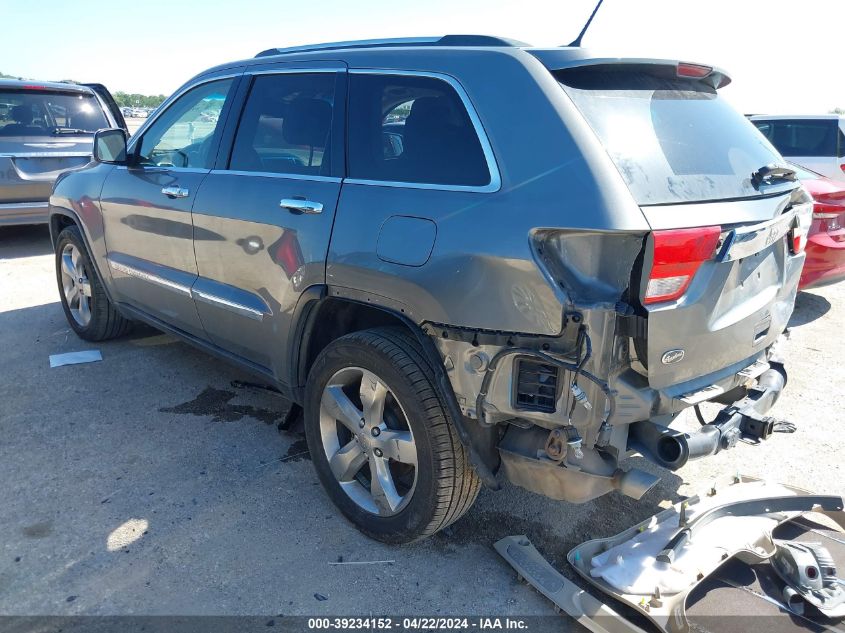 2013 Jeep Grand Cherokee Overland VIN: 1C4RJECT2DC526061 Lot: 51467944