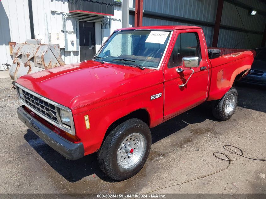 1988 Ford Ranger VIN: 1FTCR11T1JUA97107 Lot: 39234159