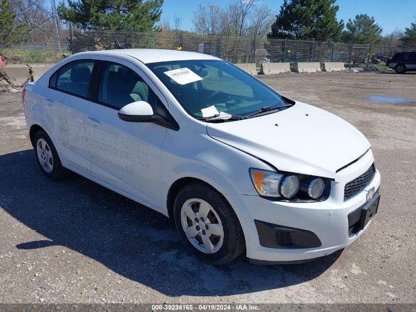 2014 Chevrolet Sonic Ls VIN: 1G1JA5SH2E4209525 Lot: 20155538