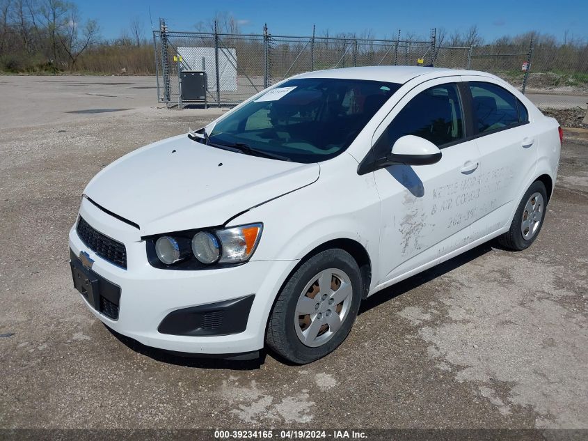 2014 Chevrolet Sonic Ls VIN: 1G1JA5SH2E4209525 Lot: 20155538