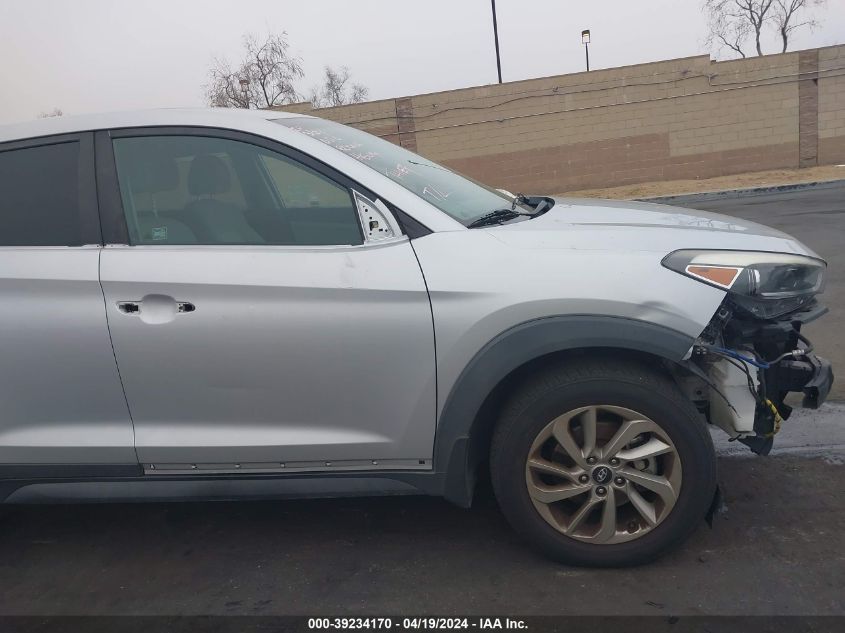 2017 Hyundai Tucson Se VIN: KM8J23A41HU378104 Lot: 39234170
