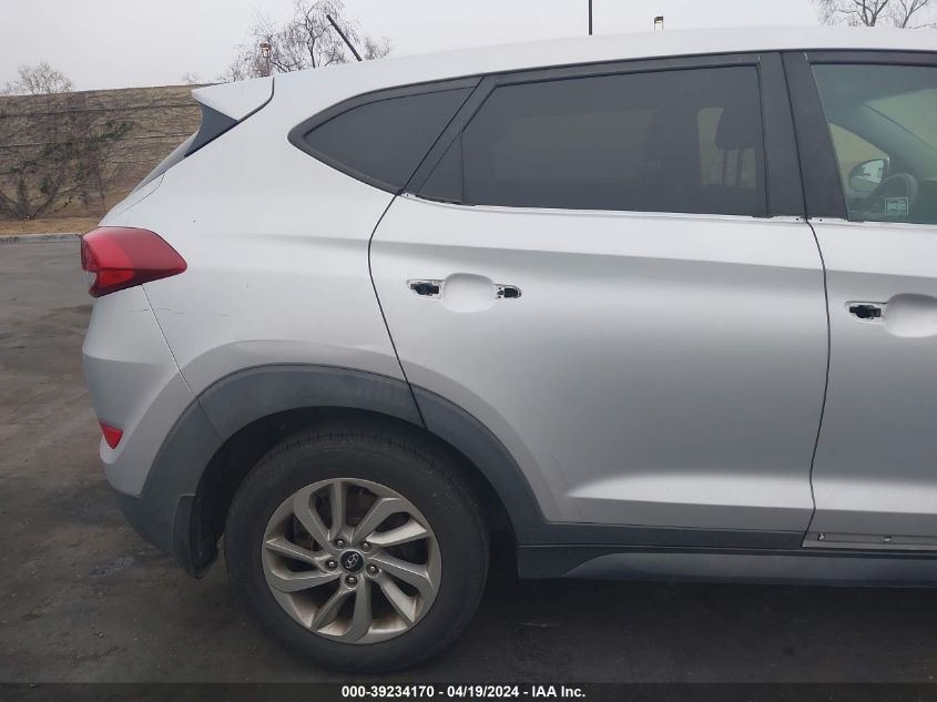 2017 Hyundai Tucson Se VIN: KM8J23A41HU378104 Lot: 39234170