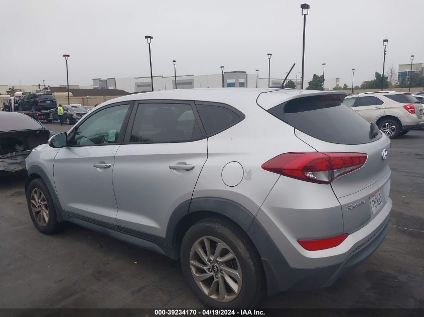 2017 Hyundai Tucson Se VIN: KM8J23A41HU378104 Lot: 39234170