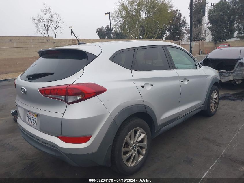 2017 Hyundai Tucson Se VIN: KM8J23A41HU378104 Lot: 39234170
