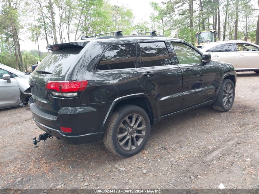 2016 Jeep Grand Cherokee Limited 75Th Anniversary VIN: 1C4RJFBG0GC475724 Lot: 39234173