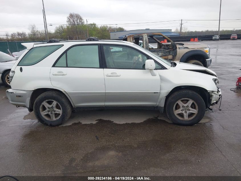 2001 Lexus Rx 300 VIN: JTJHF10U910211612 Lot: 39234186