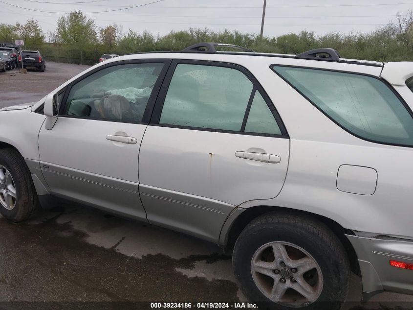 2001 Lexus Rx 300 VIN: JTJHF10U910211612 Lot: 39234186