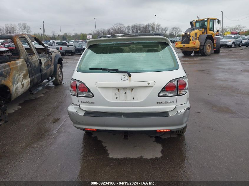 2001 Lexus Rx 300 VIN: JTJHF10U910211612 Lot: 39234186