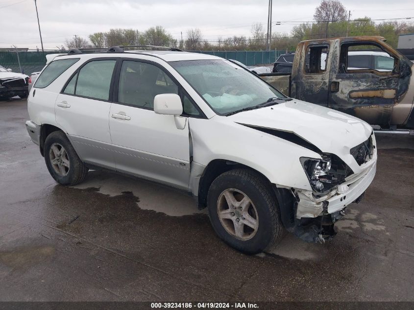 2001 Lexus Rx 300 VIN: JTJHF10U910211612 Lot: 39234186