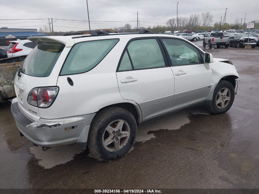 2001 Lexus Rx 300 VIN: JTJHF10U910211612 Lot: 39234186