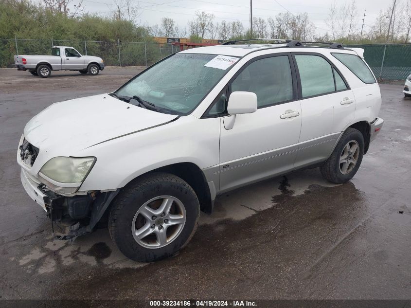 2001 Lexus Rx 300 VIN: JTJHF10U910211612 Lot: 39234186