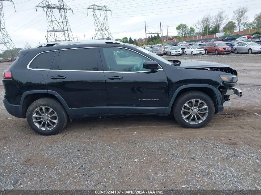 2019 Jeep Cherokee Latitude Plus 4X4 VIN: 1C4PJMLXXKD136661 Lot: 39234187