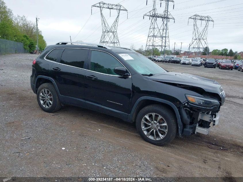 2019 Jeep Cherokee Latitude Plus 4X4 VIN: 1C4PJMLXXKD136661 Lot: 39234187