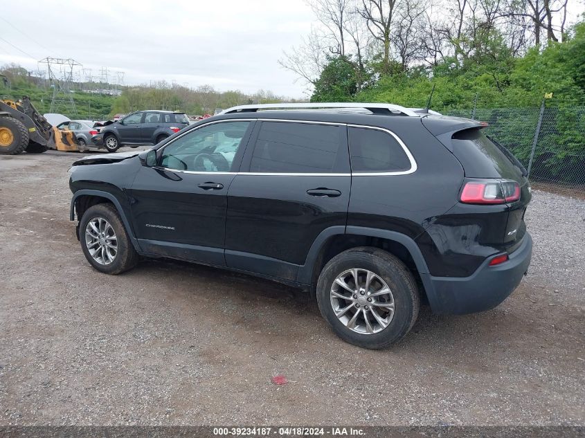 2019 Jeep Cherokee Latitude Plus 4X4 VIN: 1C4PJMLXXKD136661 Lot: 39234187