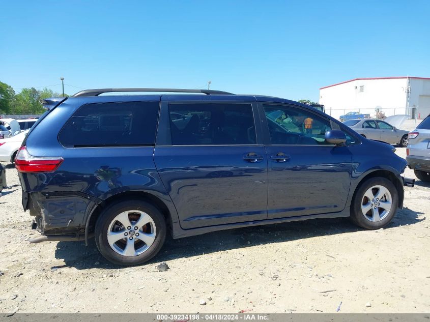 2019 Toyota Sienna Le 8 Passenger VIN: 5TDKZ3DC6KS968088 Lot: 39234198