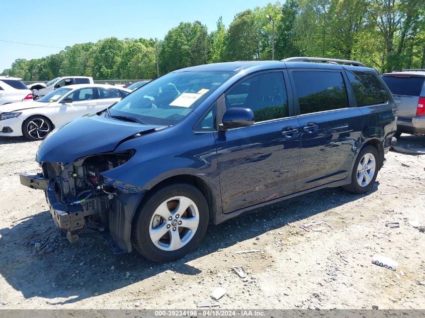 2019 Toyota Sienna Le 8 Passenger VIN: 5TDKZ3DC6KS968088 Lot: 39234198