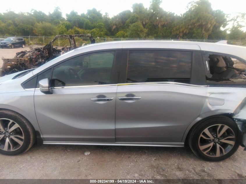 2023 Honda Odyssey Touring VIN: 5FNRL6H84PB014183 Lot: 39234199