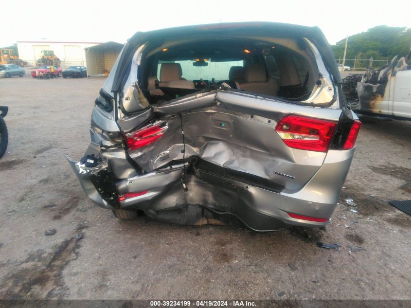 2023 Honda Odyssey Touring VIN: 5FNRL6H84PB014183 Lot: 39234199