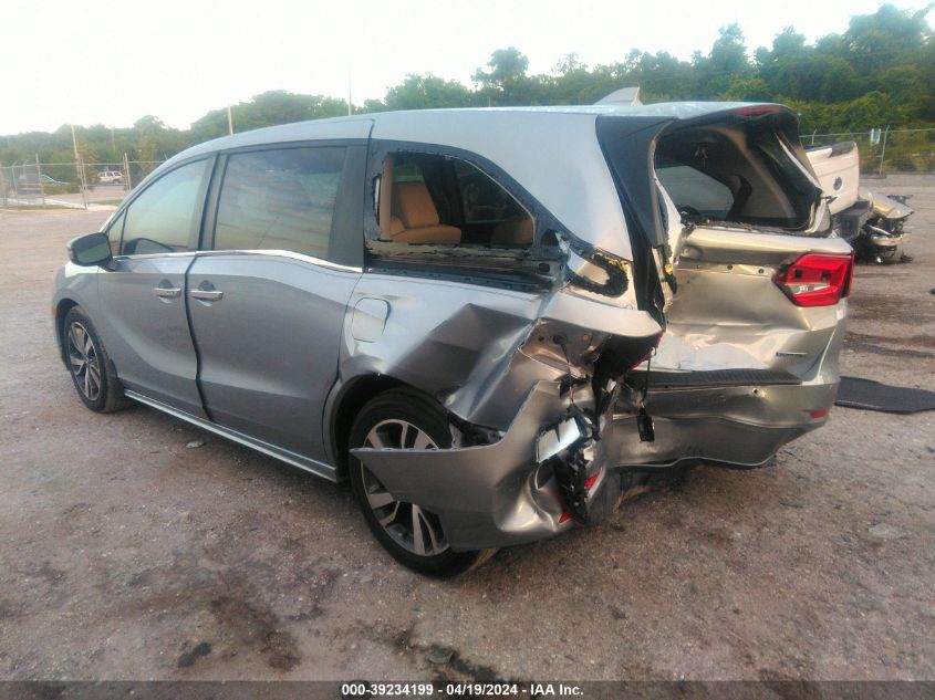 2023 Honda Odyssey Touring VIN: 5FNRL6H84PB014183 Lot: 39234199
