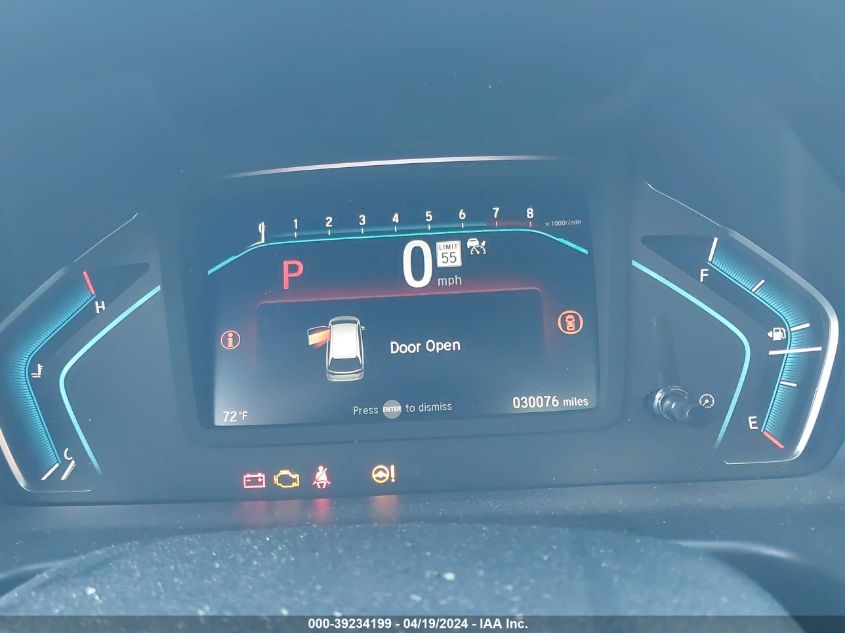 2023 Honda Odyssey Touring VIN: 5FNRL6H84PB014183 Lot: 39234199