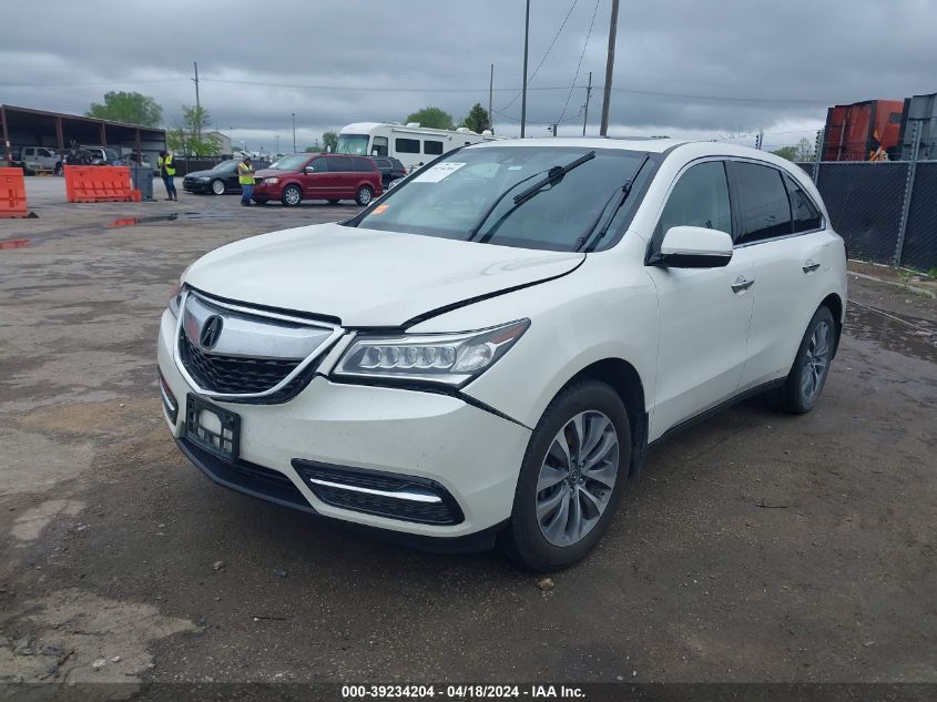 2014 Acura Mdx Technology Package VIN: 5FRYD4H41EB039970 Lot: 39234204