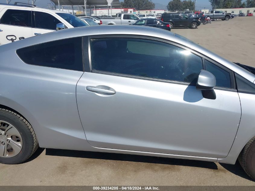 2013 Honda Civic Lx VIN: 2HGFG3B59DH508972 Lot: 39234205