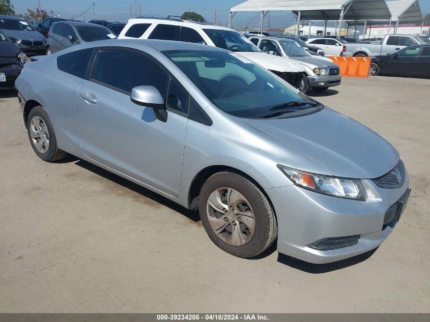 2013 Honda Civic Lx VIN: 2HGFG3B59DH508972 Lot: 39234205