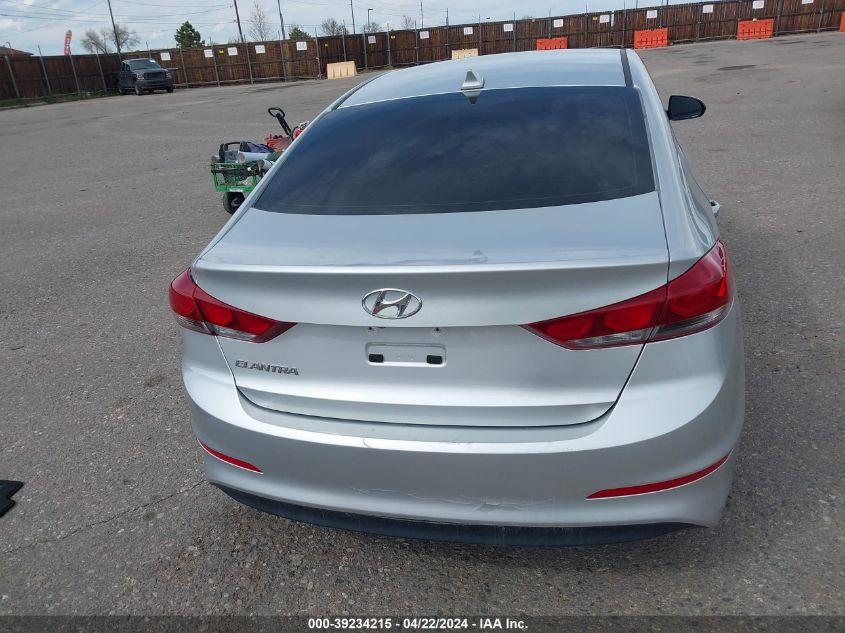 2018 Hyundai Elantra Sel VIN: 5NPD84LF4JH337874 Lot: 39234215