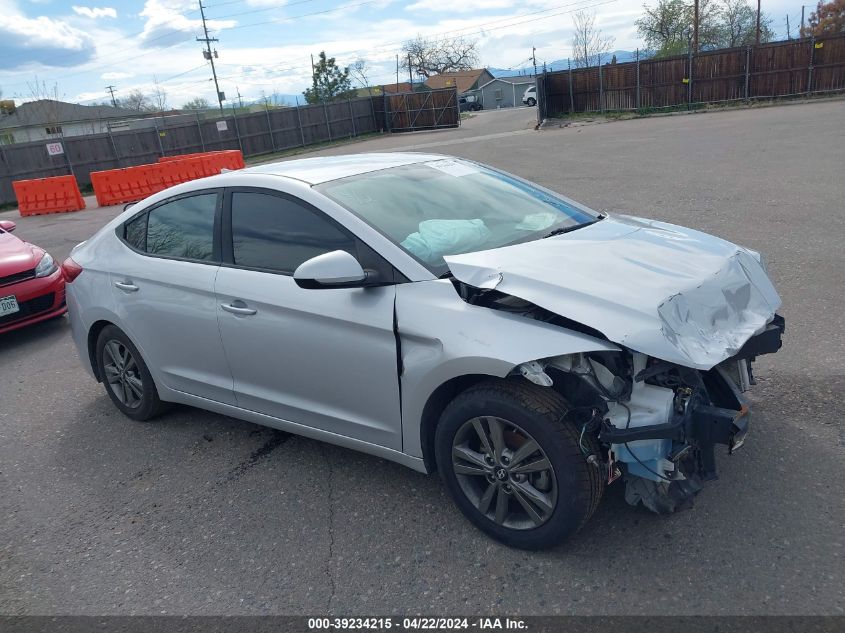 2018 Hyundai Elantra Sel VIN: 5NPD84LF4JH337874 Lot: 39234215