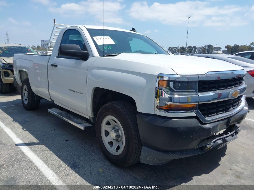 2018 Chevrolet Silverado 1500 Wt VIN: 1GCNCNEH6JZ380158 Lot: 39234218