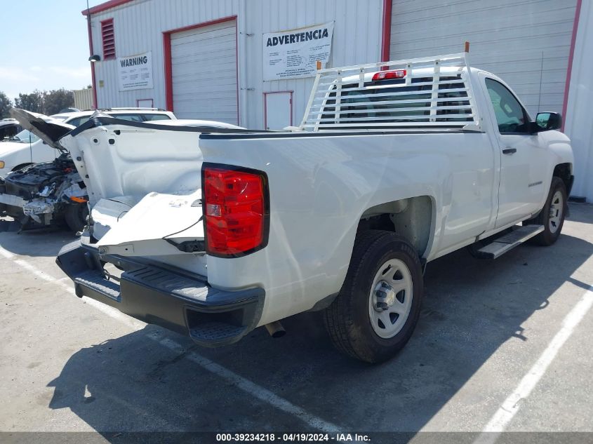 2018 Chevrolet Silverado 1500 Wt VIN: 1GCNCNEH6JZ380158 Lot: 39234218