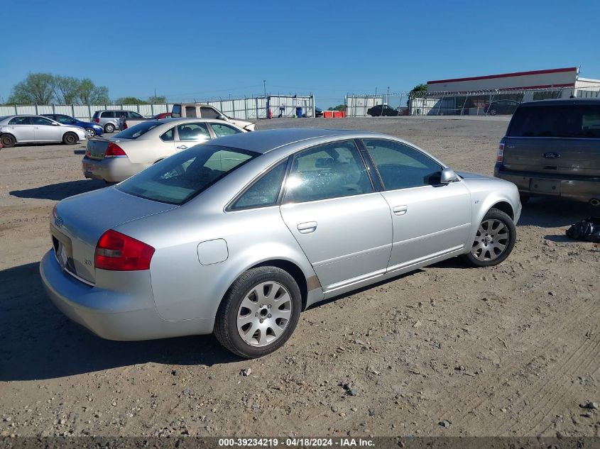 2001 Audi A6 VIN: WAUBH64B01N079168 Lot: 39234219