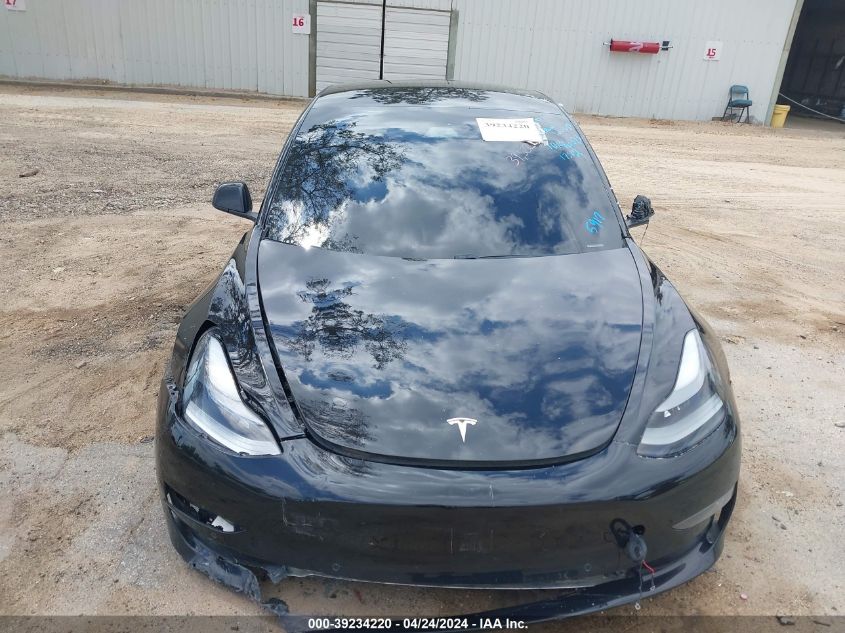 2021 Tesla Model 3 Long Range Dual Motor All-Wheel Drive VIN: 5YJ3E1EB2MF005917 Lot: 39234220