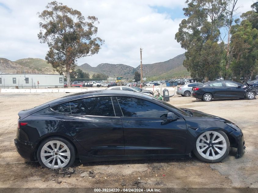 2021 Tesla Model 3 Long Range Dual Motor All-Wheel Drive VIN: 5YJ3E1EB2MF005917 Lot: 39234220