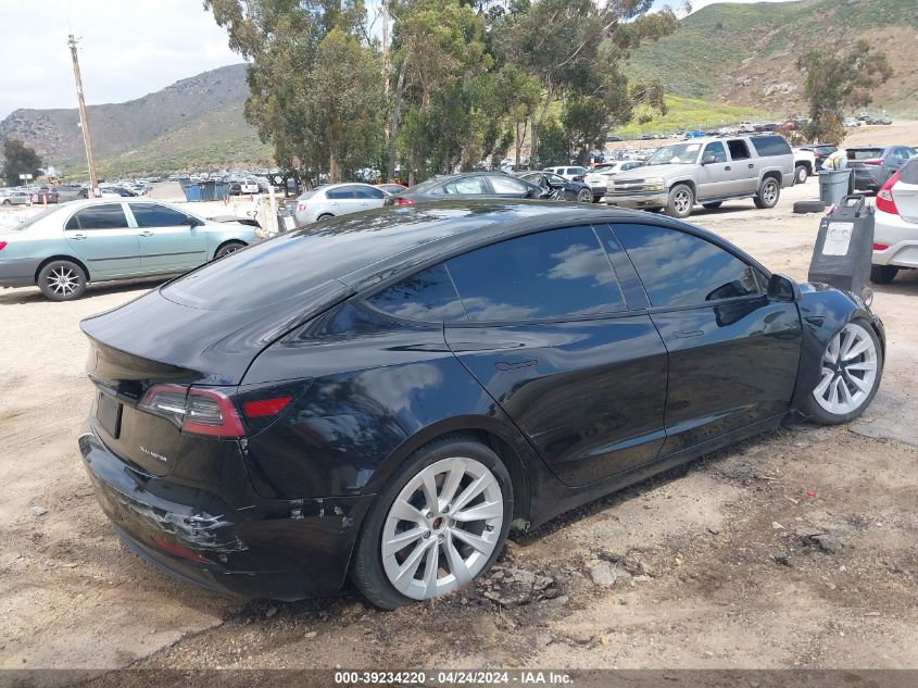 2021 Tesla Model 3 Long Range Dual Motor All-Wheel Drive VIN: 5YJ3E1EB2MF005917 Lot: 39234220