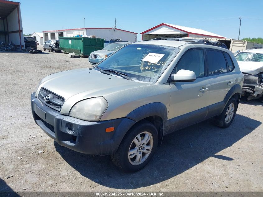 2007 Hyundai Tucson Limited/Se VIN: KM8JN72D07U485138 Lot: 39234225