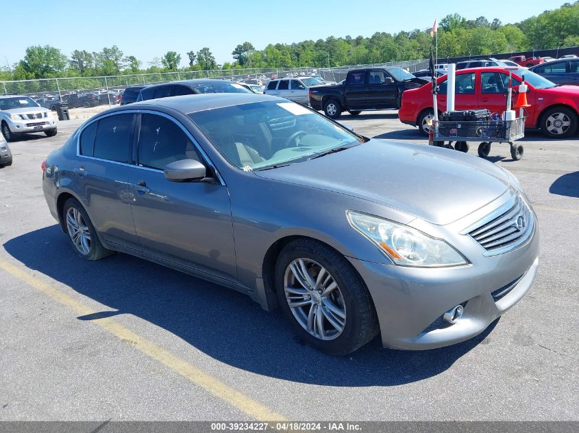 2012 Infiniti G37 Journey VIN: JN1CV6AP5CM624731 Lot: 39234227