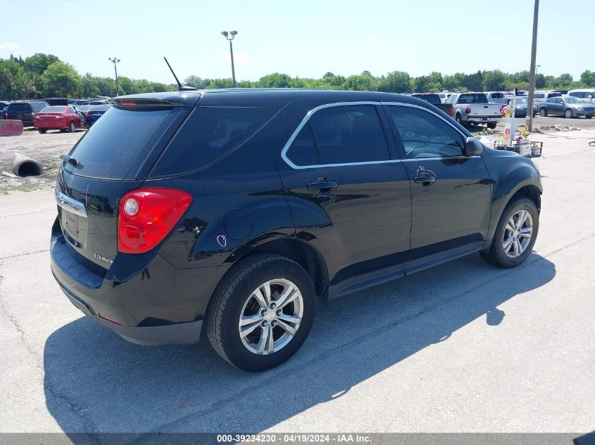 2013 Chevrolet Equinox Ls VIN: 2GNALBEK0D1146062 Lot: 39234230