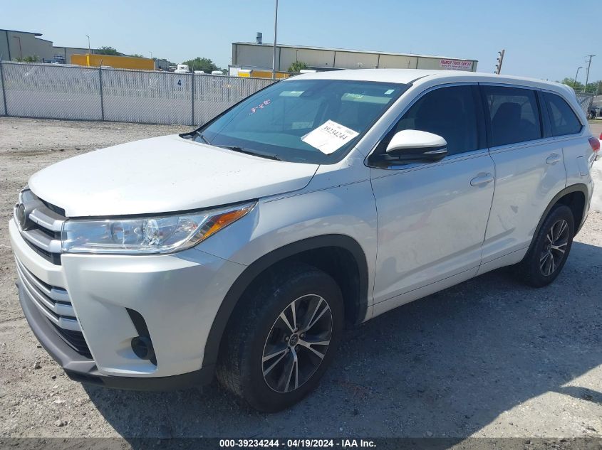 2018 Toyota Highlander Le VIN: 5TDZZRFH9JS282099 Lot: 39234244