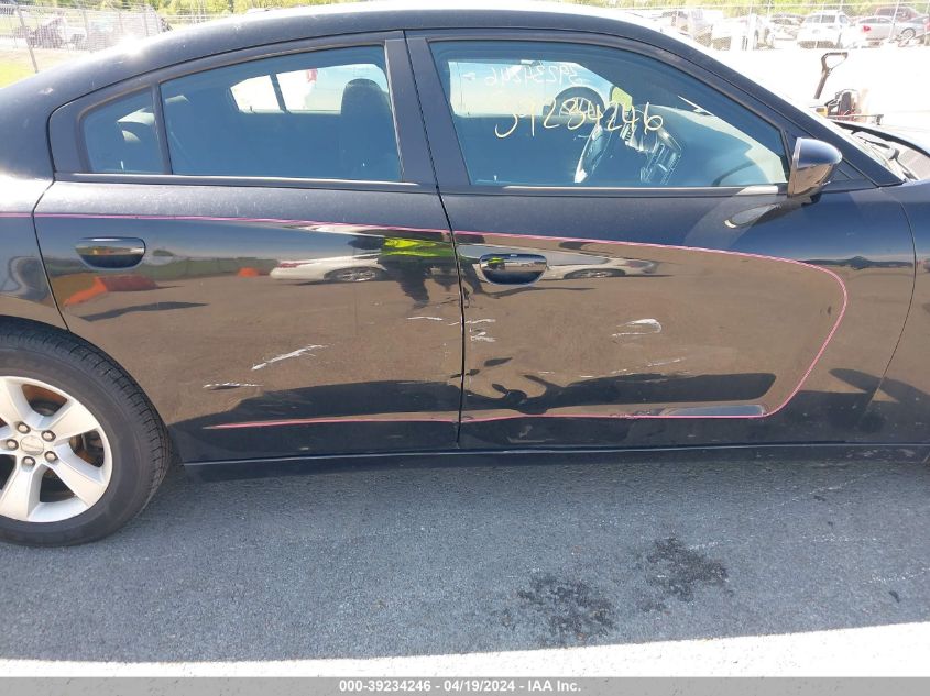 2013 Dodge Charger Se VIN: 2C3CDXBG6DH631961 Lot: 39234246