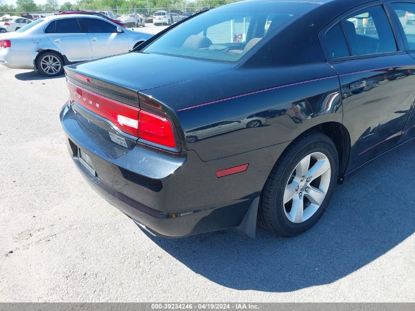 2013 Dodge Charger Se VIN: 2C3CDXBG6DH631961 Lot: 39234246