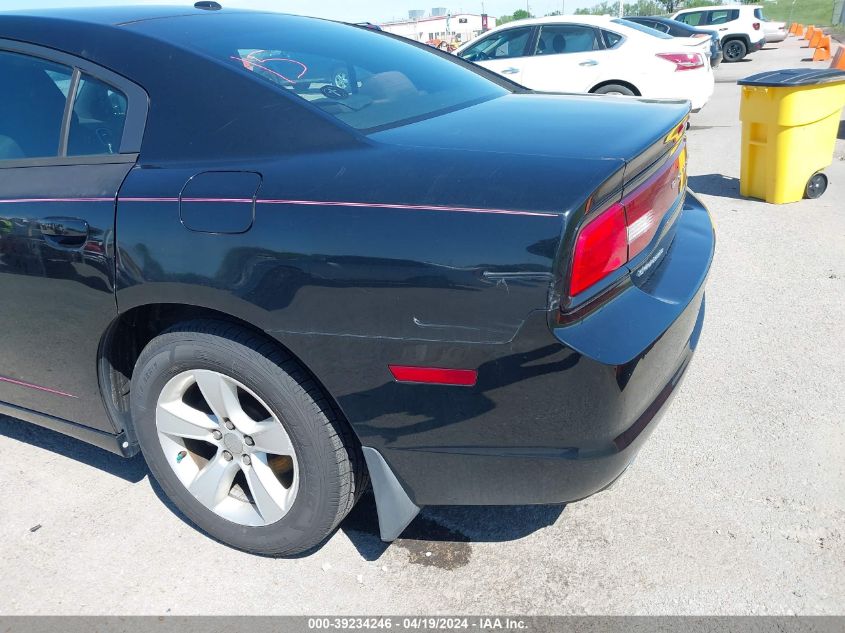 2013 Dodge Charger Se VIN: 2C3CDXBG6DH631961 Lot: 39234246